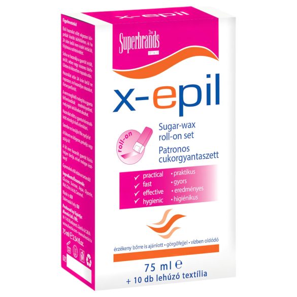 X-Epil - set za depilaciju voskom u patronama