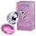 Desirel Pink Jewel M - analni čep (srebrno-ružičasti)