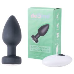   Desirel Easy Obsidian - analni vibrator na daljinsko upravljanje - punjivi