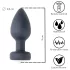 Desirel Easy Obsidian - analni vibrator na daljinsko upravljanje - punjivi