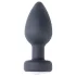 Desirel Easy Obsidian - analni vibrator na daljinsko upravljanje - punjivi
