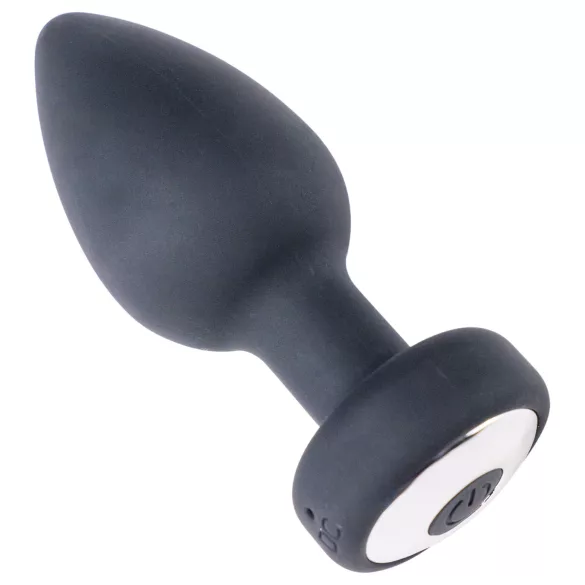 Desirel Easy Obsidian - analni vibrator na daljinsko upravljanje - punjivi