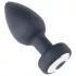 Desirel Easy Obsidian - analni vibrator na daljinsko upravljanje - punjivi