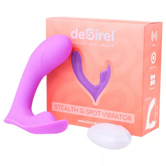 Desirel Insider - Vibrator za G-točku i prostatu - ljubičasti