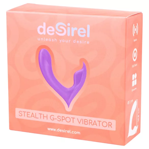 Desirel Insider - Vibrator za G-točku i prostatu - ljubičasti
