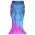 OgazR - svjetleći zmajski dildo - 22 cm (ljubičasto-ružičasti)