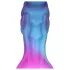 OgazR - dildo u obliku zmaja koji svijetli - 22 cm - ljubičasto-ružičasta
