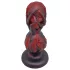 OgazR - analni dildo s kuglicama - 10,5 cm crni