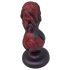 OgazR - kugličasti analni dildo - 10,5 cm (crni)
