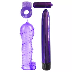 Classix - vibrator set za parove - ljubičasta