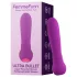 FemmeFunn - mini vibrator - snažan vibracija - silikon, ljubičasta