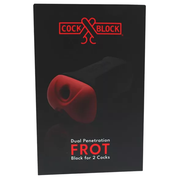 CockBlock - FROT dvostruki masturbator (crni)