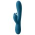 Inya Luv Bunny - punjivi vibrator s rukavcem (tirkizni)