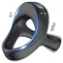 AlvUp - vibrirajući prsten za penis i testise - crni