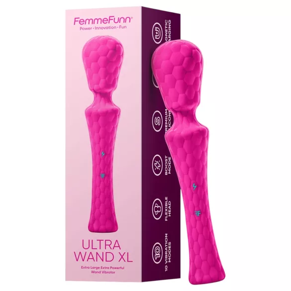 FemmeFunn - masažer vibrator za tijelo - premium - roza