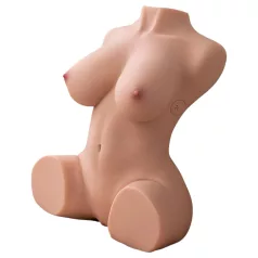   XISE Dania - masturbator torzo s funkcijom potiskivanja - prirodna boja