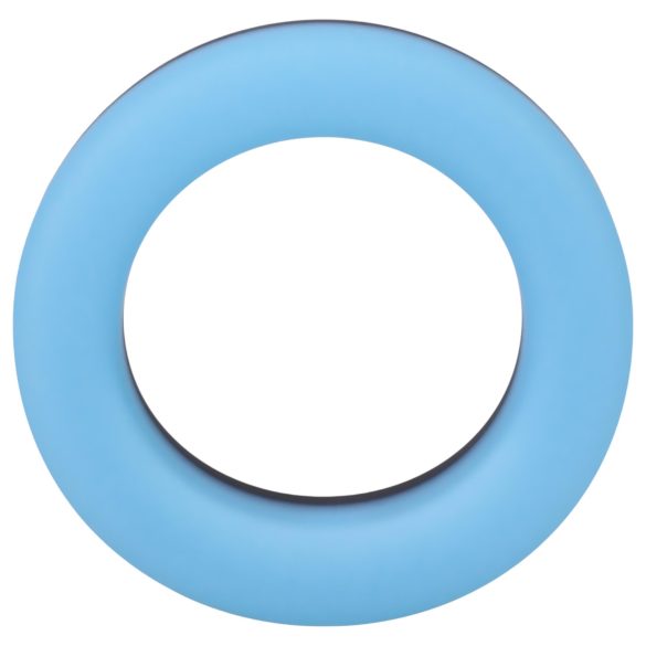 Doc Johnson The Big O - svjetleći erekcijski prsten - plava