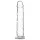 Addiction Crystal - dildo s vakuumskim držačem (prozirni) - 18 cm
