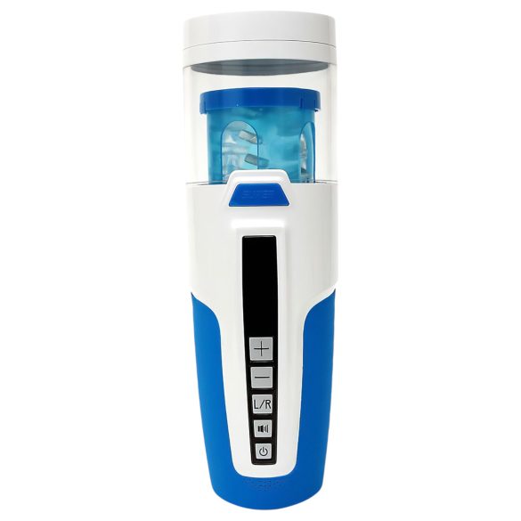 Leten SM370 - stenjajući, rotirajući masturbator (bijeli)