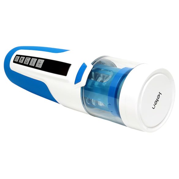 Leten SM370 - stenjajući, rotirajući masturbator (bijeli)