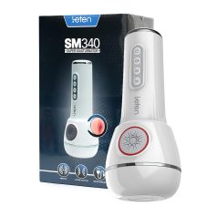   LETEN SM340 - masturbator s vibracijom i usisavanjem na baterije