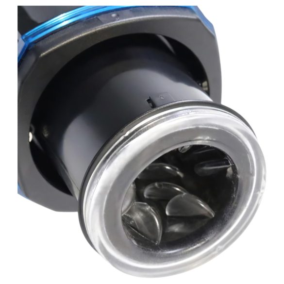 Leten SM320 - muški masturbator s glasom, pokretima, grijanjem - crni