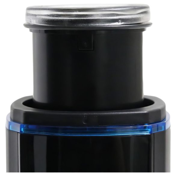 Leten SM320 - muški masturbator s glasom, pokretima, grijanjem - crni