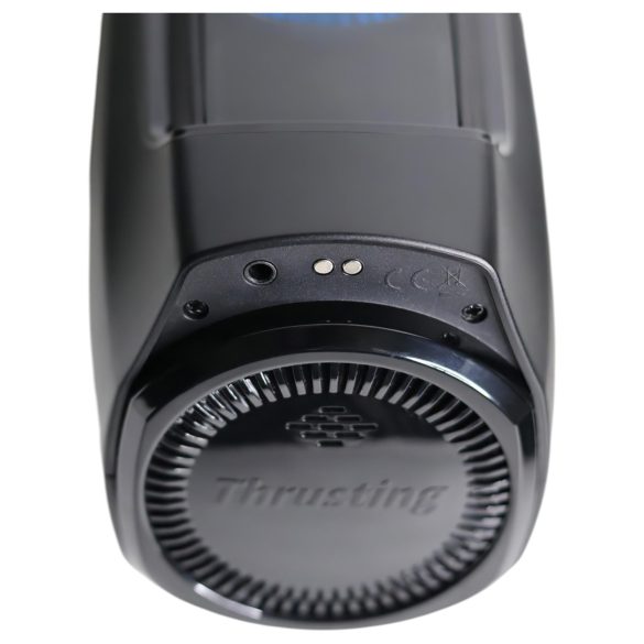 Leten SM320 - muški masturbator s glasom, pokretima, grijanjem - crni