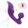 Sex HD Chomper - vodootporni vibrator za klitoris i anal - ljubičasta
