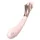 Sex HD - vibrator na baterije, vodootporan s kotačićem za stimulaciju - pink