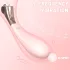 Sex HD - vibrator na baterije, vodootporan s kotačićem za stimulaciju - pink