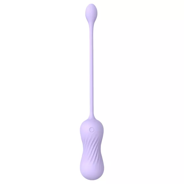 Sex HD Twist Egg - masturbacijsko jaje s vibracijom i potiskivanjem - ljubičasto