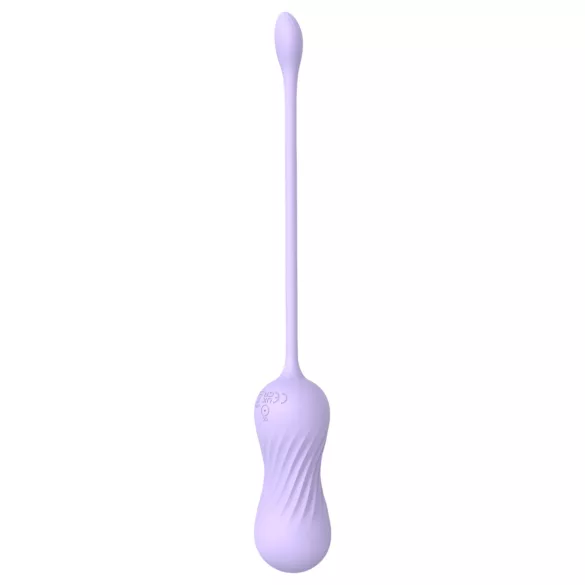 Sex HD Twist Egg - masturbacijsko jaje s vibracijom i potiskivanjem - ljubičasto