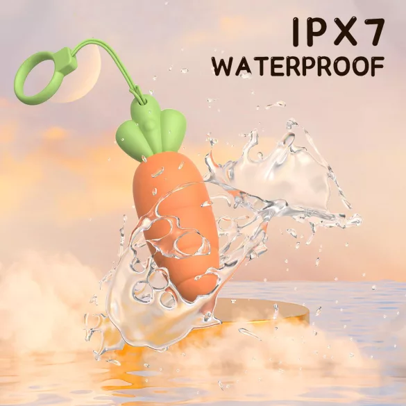 Sex HD Carrots - vibrator u obliku mrkve - narančasta