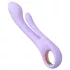 Sex HD Kaethe - vibrator s nastavkom za klitoris - silikon - ljubičasta