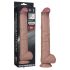 Lovetoy - dvostruki XXL dildo - 36,5 cm - (neutralna boja)