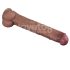 Lovetoy - dvostruki XXL dildo - 36,5 cm - (neutralna boja)