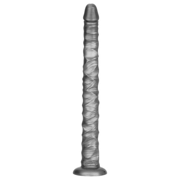Lovetoy King Sized - veliki vibrator - 40,5 cm - siva