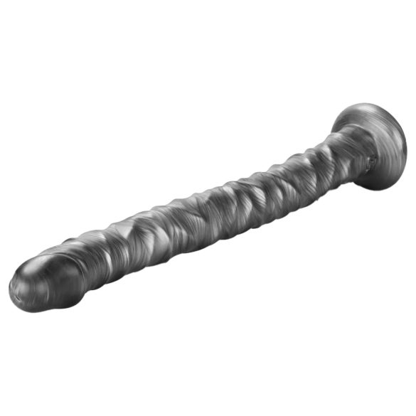 Lovetoy King Sized - veliki vibrator - 40,5 cm - siva