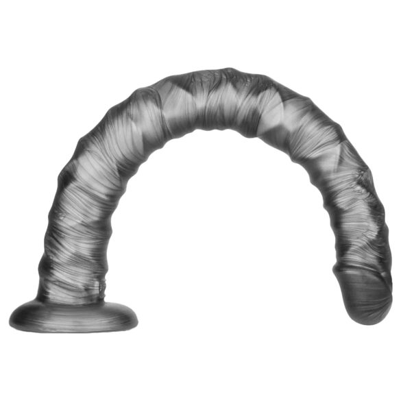 Lovetoy King Sized - veliki vibrator - 40,5 cm - siva