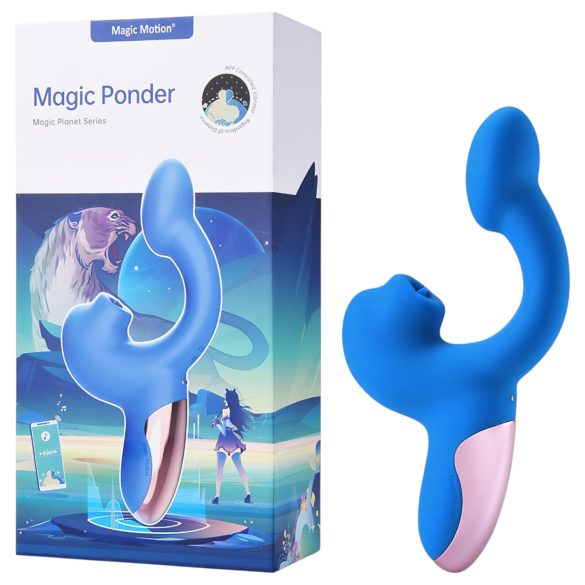 Magic Motion Magic Ponder - vibrator za G-točku i klitoris - plavi