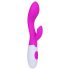 Pretty Love Brighty - G-točka vibrator s dodatkom za klitoris (ljubičasti)