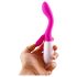 Pretty Love Brighty - G-točka vibrator s dodatkom za klitoris (ljubičasti)
