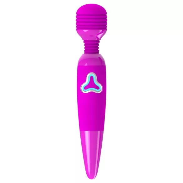 Pretty Love - masažer wand vibrator - punjivi - silikon - ljubičasti