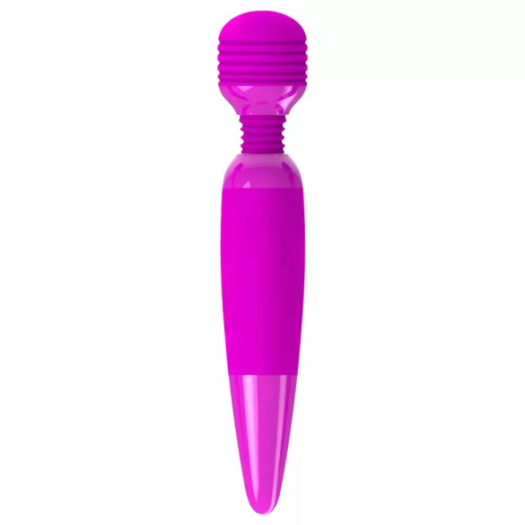 Pretty Love - masažer wand vibrator - punjivi - silikon - ljubičasti