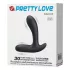 Pretty Love Backie - vibrator za prostatu - crni