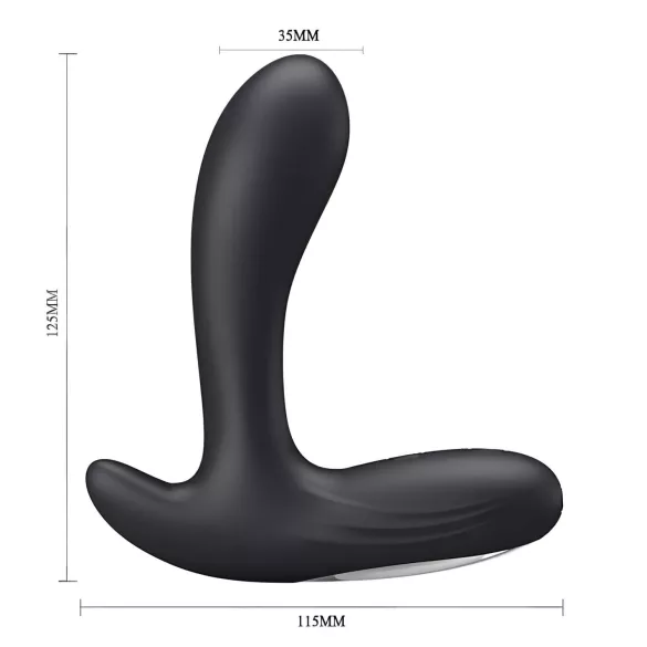 Pretty Love Backie - vibrator za prostatu - crni