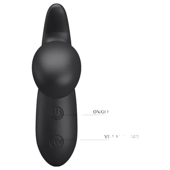 Pretty Love Backie - vibrator za prostatu - crni