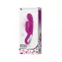 Pretty Love Webb - vibrator s dodatkom za klitoris - silikon - roza
