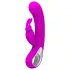 Pretty Love Webb - vibrator s dodatkom za klitoris - silikon - roza